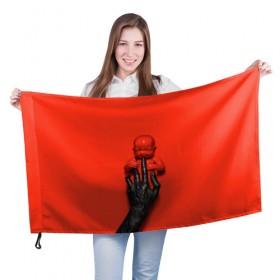 Флаг 3D с принтом American Horror Story , 100% полиэстер | плотность ткани — 95 г/м2, размер — 67 х 109 см. Принт наносится с одной стороны | ahs | american horror story | американская история ужасов | младенец | ребенок
