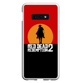 Чехол для Samsung S10E с принтом Red Dead Redemption 2 , Силикон | Область печати: задняя сторона чехла, без боковых панелей | game | rdr2 | red dead redemption 2 | rockstar studios | игры