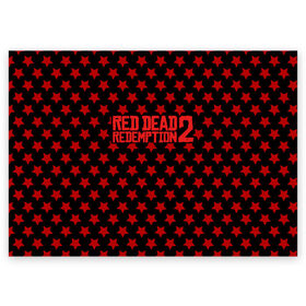 Поздравительная открытка с принтом Red Dead Redemption 2 , 100% бумага | плотность бумаги 280 г/м2, матовая, на обратной стороне линовка и место для марки
 | Тематика изображения на принте: game | rdr2 | red dead redemption 2 | rockstar studios | игры