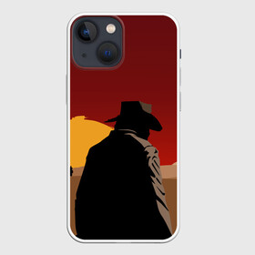 Чехол для iPhone 13 mini с принтом Red Dead Redemption 2 ,  |  | dead | gamer | john | marston | rdr | red | redemption | rockstar | shooter | western | вестерн | джон | марстон | шутер