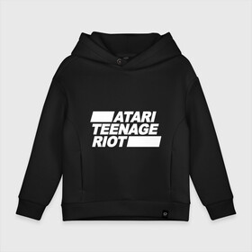 Детское худи Oversize хлопок с принтом Atari Teenage Riot (White) , френч-терри — 70% хлопок, 30% полиэстер. Мягкий теплый начес внутри —100% хлопок | боковые карманы, эластичные манжеты и нижняя кромка, капюшон на магнитной кнопке | Тематика изображения на принте: atari | atr | digital | hardcore | music | punk | rave | riot | rock | teenage | музыка | панк | рок