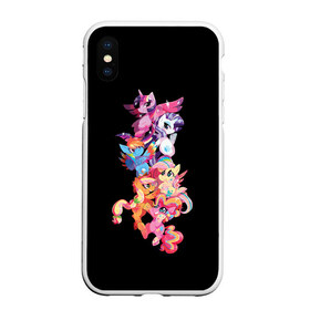 Чехол для iPhone XS Max матовый с принтом My Little Pony , Силикон | Область печати: задняя сторона чехла, без боковых панелей | fax | little | lord | mult | my little pony | pony | princess | series | shadow | unicorn | детей | для | единорог | единороги | лошади | лошадки | маленькая | мальнький | пони | тень