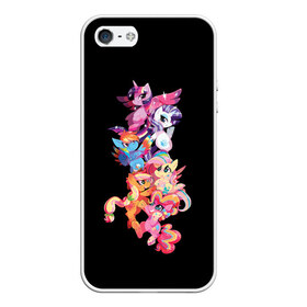 Чехол для iPhone 5/5S матовый с принтом My Little Pony , Силикон | Область печати: задняя сторона чехла, без боковых панелей | Тематика изображения на принте: fax | little | lord | mult | my little pony | pony | princess | series | shadow | unicorn | детей | для | единорог | единороги | лошади | лошадки | маленькая | мальнький | пони | тень