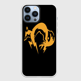 Чехол для iPhone 13 Pro Max с принтом Electro Fox ,  |  | Тематика изображения на принте: cute | electro | fox | foxes | ginger | hideo kojima | metal gear solid | tail | xof | забавная | лис | лиса | лисица | лисицы | лисичка | лисички | лисы | милая | рыжая | рыжие | смешная | фыр | хвост | хвосты | хидео кодзима | шифрб мгсб mgs