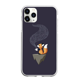 Чехол для iPhone 11 Pro Max матовый с принтом Coffee Fox , Силикон |  | coffee | cute | fox | foxes | ginger | tail | забавная | кофе | кофеёк | кофеёчек | лис | лиса | лисица | лисицы | лисичка | лисички | лисы | милая | рыжая | рыжие | смешная | фыр | хвост | хвосты