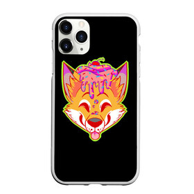 Чехол для iPhone 11 Pro Max матовый с принтом Лиса с Мороженкой , Силикон |  | cream | cute | fox | foxes | ginger | ice | icecream | tail | забавная | лис | лиса | лисица | лисицы | лисичка | лисички | лисы | милая | мороженка | мороженое | рыжая | рыжие | смешная | фыр | хвост | хвосты