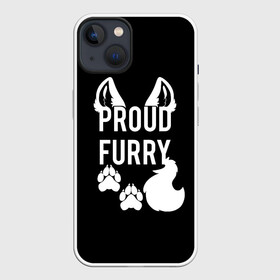 Чехол для iPhone 13 с принтом Proud Furry ,  |  | cute | fox | foxes | furry | ginger | proud | tail | гордость | забавная | лис | лиса | лисица | лисицы | лисичка | лисички | лисы | милая | рыжая | рыжие | смешная | фыр | хвост | хвосты