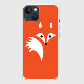 Чехол для iPhone 13 с принтом Лисичка ,  |  | cute | fox | foxes | ginger | tail | забавная | лис | лиса | лисица | лисицы | лисичка | лисички | лисы | милая | рыжая | рыжие | смешная | фыр | хвост | хвосты