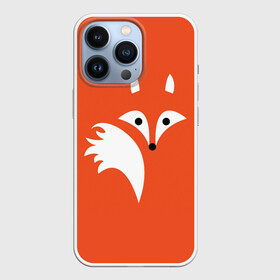 Чехол для iPhone 13 Pro с принтом Лисичка ,  |  | Тематика изображения на принте: cute | fox | foxes | ginger | tail | забавная | лис | лиса | лисица | лисицы | лисичка | лисички | лисы | милая | рыжая | рыжие | смешная | фыр | хвост | хвосты