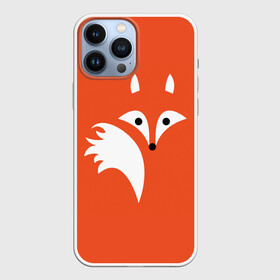 Чехол для iPhone 13 Pro Max с принтом Лисичка ,  |  | Тематика изображения на принте: cute | fox | foxes | ginger | tail | забавная | лис | лиса | лисица | лисицы | лисичка | лисички | лисы | милая | рыжая | рыжие | смешная | фыр | хвост | хвосты