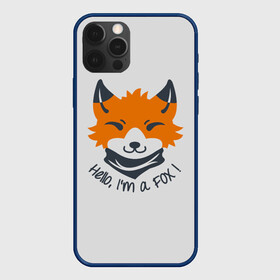 Чехол для iPhone 12 Pro с принтом Hello Fox , силикон | область печати: задняя сторона чехла, без боковых панелей | Тематика изображения на принте: cute | fox | foxes | ginger | hello | tail | забавная | лис | лиса | лисица | лисицы | лисичка | лисички | лисы | милая | привет | рыжая | рыжие | смешная | фыр | хвост | хвосты
