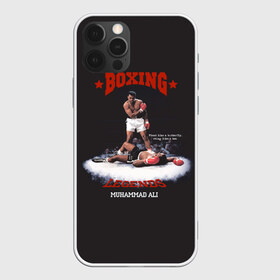 Чехол для iPhone 12 Pro Max с принтом Мухамед Али , Силикон |  | Тематика изображения на принте: boxing | muhammad ali | sport | бокс | боксер | легенда | мухамед али | спорт