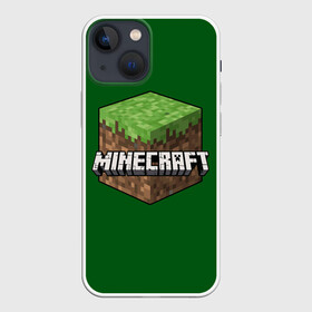 Чехол для iPhone 13 mini с принтом Minecraft ,  |  | craft | creeper | enderman | mine | minecraft | miner | online | skeleton | sword | tnt | world | zombie | динамит | зомби | игра | игры | кирка | крипер | майнер | майнкрафт | меч | мир | онлайн | скелетон