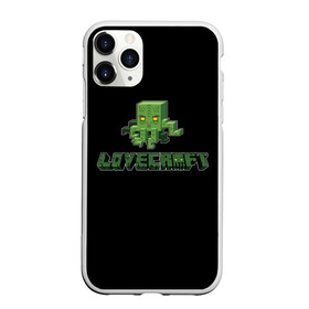 Чехол для iPhone 11 Pro матовый с принтом Lovecraft Ктулху , Силикон |  | Тематика изображения на принте: craft | creeper | enderman | mine | minecraft | miner | online | skeleton | sword | tnt | world | zombie | динамит | зомби | игра | игры | кирка | крипер | майнер | майнкрафт | меч | мир | онлайн | скелетон