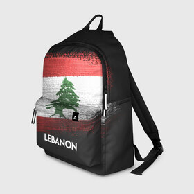 Рюкзак 3D с принтом LEBANON(Ливан) , 100% полиэстер | лямки с регулируемой длиной, сверху петелька, чтобы рюкзак можно было повесить на вешалку. Основное отделение закрывается на молнию, как и внешний карман. Внутри два дополнительных кармана, один из которых закрывается на молнию. По бокам два дополнительных кармашка | lebanon | urban | город | ливан | мир | путешествие | символика | страны | флаг