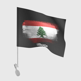Флаг для автомобиля с принтом LEBANON(Ливан) , 100% полиэстер | Размер: 30*21 см | lebanon | urban | город | ливан | мир | путешествие | символика | страны | флаг
