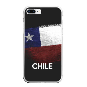 Чехол для iPhone 7Plus/8 Plus матовый с принтом Chile(Чили) , Силикон | Область печати: задняя сторона чехла, без боковых панелей | chile | urban | город | мир | путешествие | символика | страны | флаг | чили