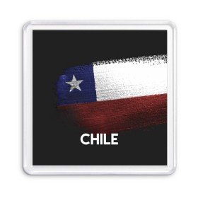 Магнит 55*55 с принтом Chile(Чили) , Пластик | Размер: 65*65 мм; Размер печати: 55*55 мм | chile | urban | город | мир | путешествие | символика | страны | флаг | чили