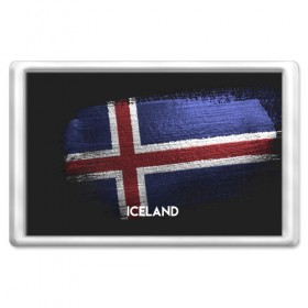 Магнит 45*70 с принтом Iceland(Исландия) , Пластик | Размер: 78*52 мм; Размер печати: 70*45 | iceland | urban | город | мир | путешествие | символика | страны | флаг