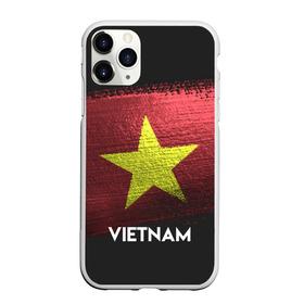 Чехол для iPhone 11 Pro Max матовый с принтом VIETNAM(Вьетнам) , Силикон |  | urban | vietnam | город | мир | путешествие | символика | страны | флаг