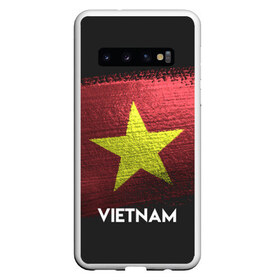 Чехол для Samsung Galaxy S10 с принтом VIETNAM(Вьетнам) , Силикон | Область печати: задняя сторона чехла, без боковых панелей | urban | vietnam | город | мир | путешествие | символика | страны | флаг