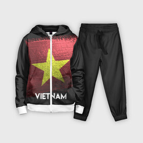 Детский костюм 3D с принтом VIETNAM(Вьетнам) ,  |  | urban | vietnam | город | мир | путешествие | символика | страны | флаг