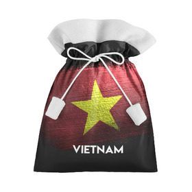 Подарочный 3D мешок с принтом VIETNAM(Вьетнам) , 100% полиэстер | Размер: 29*39 см | Тематика изображения на принте: urban | vietnam | город | мир | путешествие | символика | страны | флаг