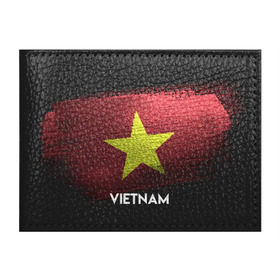 Обложка для студенческого билета с принтом VIETNAM(Вьетнам) , натуральная кожа | Размер: 11*8 см; Печать на всей внешней стороне | urban | vietnam | город | мир | путешествие | символика | страны | флаг