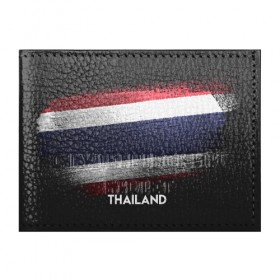 Обложка для студенческого билета с принтом Тайланд(Thailand) , натуральная кожа | Размер: 11*8 см; Печать на всей внешней стороне | thailand | urban | город | мир | путешествие | символика | страны | таиланд | флаг
