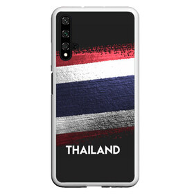 Чехол для Honor 20 с принтом Тайланд(Thailand) , Силикон | Область печати: задняя сторона чехла, без боковых панелей | thailand | urban | город | мир | путешествие | символика | страны | таиланд | флаг