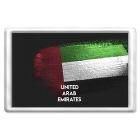 Магнит 45*70 с принтом Арабские Эмираты , Пластик | Размер: 78*52 мм; Размер печати: 70*45 | urban | город | мир | путешествие | символика | страны | флаг