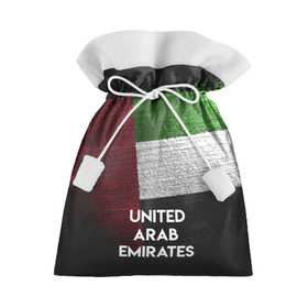 Подарочный 3D мешок с принтом Арабские Эмираты , 100% полиэстер | Размер: 29*39 см | urban | город | мир | путешествие | символика | страны | флаг