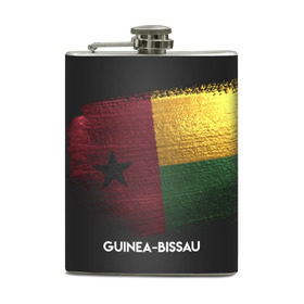 Фляга с принтом Guinea-Bissau(Гвинея-Бисау) , металлический корпус | емкость 0,22 л, размер 125 х 94 мм. Виниловая наклейка запечатывается полностью | urban | гвинея бисау | город | мир | путешествие | символика | страны | флаг