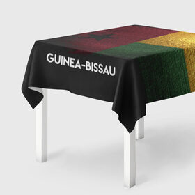 Скатерть 3D с принтом Guinea-Bissau(Гвинея-Бисау) , 100% полиэстер (ткань не мнется и не растягивается) | Размер: 150*150 см | urban | гвинея бисау | город | мир | путешествие | символика | страны | флаг