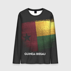 Мужской лонгслив 3D с принтом Guinea-Bissau(Гвинея-Бисау) , 100% полиэстер | длинные рукава, круглый вырез горловины, полуприлегающий силуэт | urban | гвинея бисау | город | мир | путешествие | символика | страны | флаг