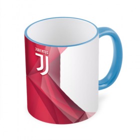 Кружка с принтом Juventus new uniform , керамика | ёмкость 330 мл | Тематика изображения на принте: 