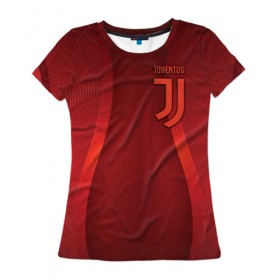 Женская футболка 3D с принтом Juventus new uniform , 100% полиэфир ( синтетическое хлопкоподобное полотно) | прямой крой, круглый вырез горловины, длина до линии бедер | Тематика изображения на принте: club | football | juventus | белый | италия | клуб | форма | черный | ювентус