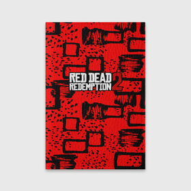 Обложка для паспорта матовая кожа с принтом red dead redemption 2 , натуральная матовая кожа | размер 19,3 х 13,7 см; прозрачные пластиковые крепления | game | red dead | red dead redemption 2 | redemption 2 | rockstar games | бандиты | дикий запад | игры | ковбои | оружие