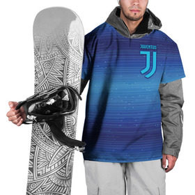 Накидка на куртку 3D с принтом Juventus new uniform , 100% полиэстер |  | club | football | juventus | белый | италия | клуб | форма | черный | ювентус