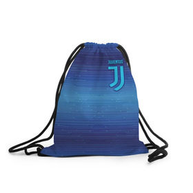 Рюкзак-мешок 3D с принтом Juventus new uniform , 100% полиэстер | плотность ткани — 200 г/м2, размер — 35 х 45 см; лямки — толстые шнурки, застежка на шнуровке, без карманов и подкладки | club | football | juventus | белый | италия | клуб | форма | черный | ювентус