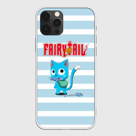 Чехол для iPhone 12 Pro Max с принтом Fairy Tail , Силикон |  | anime | cat | fairy tail | happy | аниме | животные | кот | сёнэн | хвост феи | хэппи