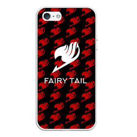 Чехол для iPhone 5/5S матовый с принтом Fairy Tail , Силикон | Область печати: задняя сторона чехла, без боковых панелей | anime | fairy tail | аниме | сёнэн | хвост феи