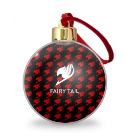 Ёлочный шар с принтом Fairy Tail , Пластик | Диаметр: 77 мм | anime | fairy tail | аниме | сёнэн | хвост феи