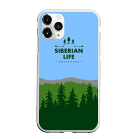 Чехол для iPhone 11 Pro матовый с принтом Сибирь , Силикон |  | adventure | forest | hiking | nature | russia | siberia | taiga | traveling | trekking | лес | отдых | охота | природа | путешествия | россия | сибирь | тайга | туризм