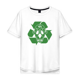 Мужская футболка хлопок Oversize с принтом Экология , 100% хлопок | свободный крой, круглый ворот, “спинка” длиннее передней части | pharaoh | глеб голубин | фара | фараон | фараох