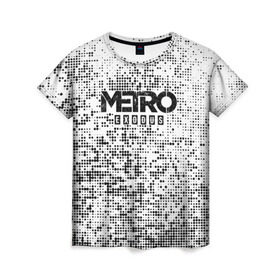 Женская футболка 3D с принтом METRO: Exodus , 100% полиэфир ( синтетическое хлопкоподобное полотно) | прямой крой, круглый вырез горловины, длина до линии бедер | 2033 | exodus | last | light | metro | redux | апокалипсис | вирус | зомби | метро | монстры | постапокалипсис | постапокалиптика