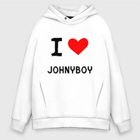 Мужское худи Oversize хлопок с принтом Johnyboy 8 , френч-терри — 70% хлопок, 30% полиэстер. Мягкий теплый начес внутри —100% хлопок | боковые карманы, эластичные манжеты и нижняя кромка, капюшон на магнитной кнопке | Тематика изображения на принте: johnyboy | денис василенко | джонибой