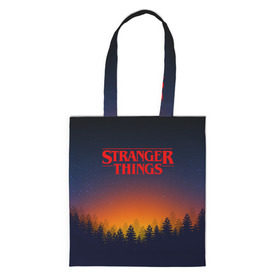 Сумка 3D повседневная с принтом STRANGER THINGS , 100% полиэстер | Плотность: 200 г/м2; Размер: 34×35 см; Высота лямок: 30 см | 011 | eleven | friends don t lie | netflix | stranger things | демогоргон | нетфликс | одиннадцатая | очень странные дела | сериалы