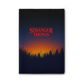 Обложка для автодокументов с принтом STRANGER THINGS , натуральная кожа |  размер 19,9*13 см; внутри 4 больших “конверта” для документов и один маленький отдел — туда идеально встанут права | 011 | eleven | friends don t lie | netflix | stranger things | демогоргон | нетфликс | одиннадцатая | очень странные дела | сериалы