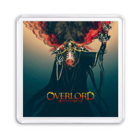 Магнит 55*55 с принтом Momonga Overlord , Пластик | Размер: 65*65 мм; Размер печати: 55*55 мм | albedo | momonga | overlord | shalltear | айнц ул гон | айнц ул гоун | альбедо | лорд момон | момон | момонга | назарик | оверлорд | повелитель | шалтир